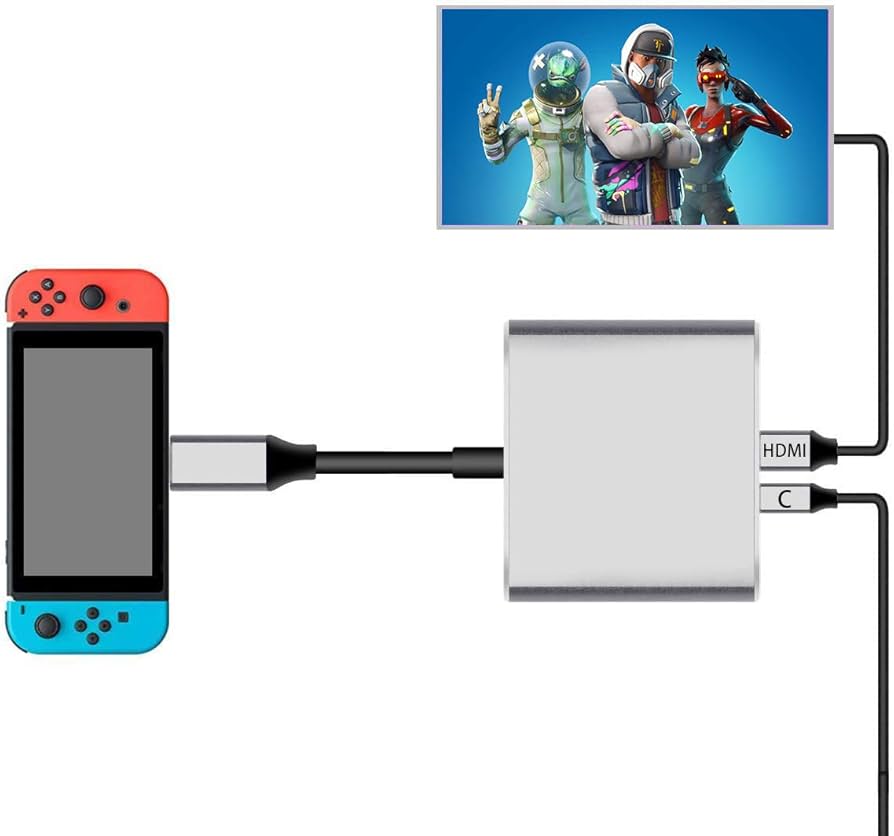 Amazon.co.jp: 「実機確認済み」新型 Switch ドック 直接にTV出力