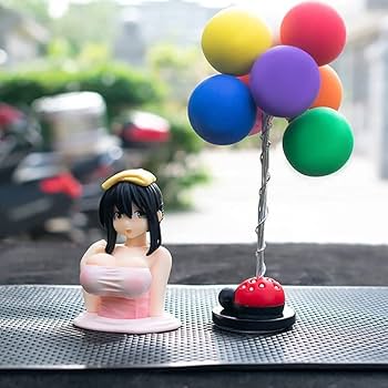 Amazon.co.jp: 車 装飾 胸揺れ カーダッシュボード装飾 フィギュア