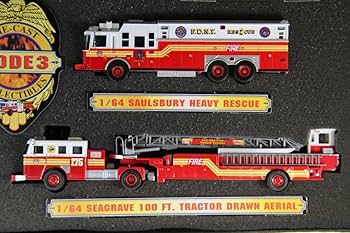 Amazon | CODE3 コード3 1/64 F.D.N.Y. ニューヨーク市消防局 消防車