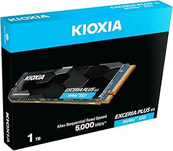 Amazon.com: KIOXIA EXCERIA PLUS G3 SSD 1TB - M.2 2280 PCIe Gen4