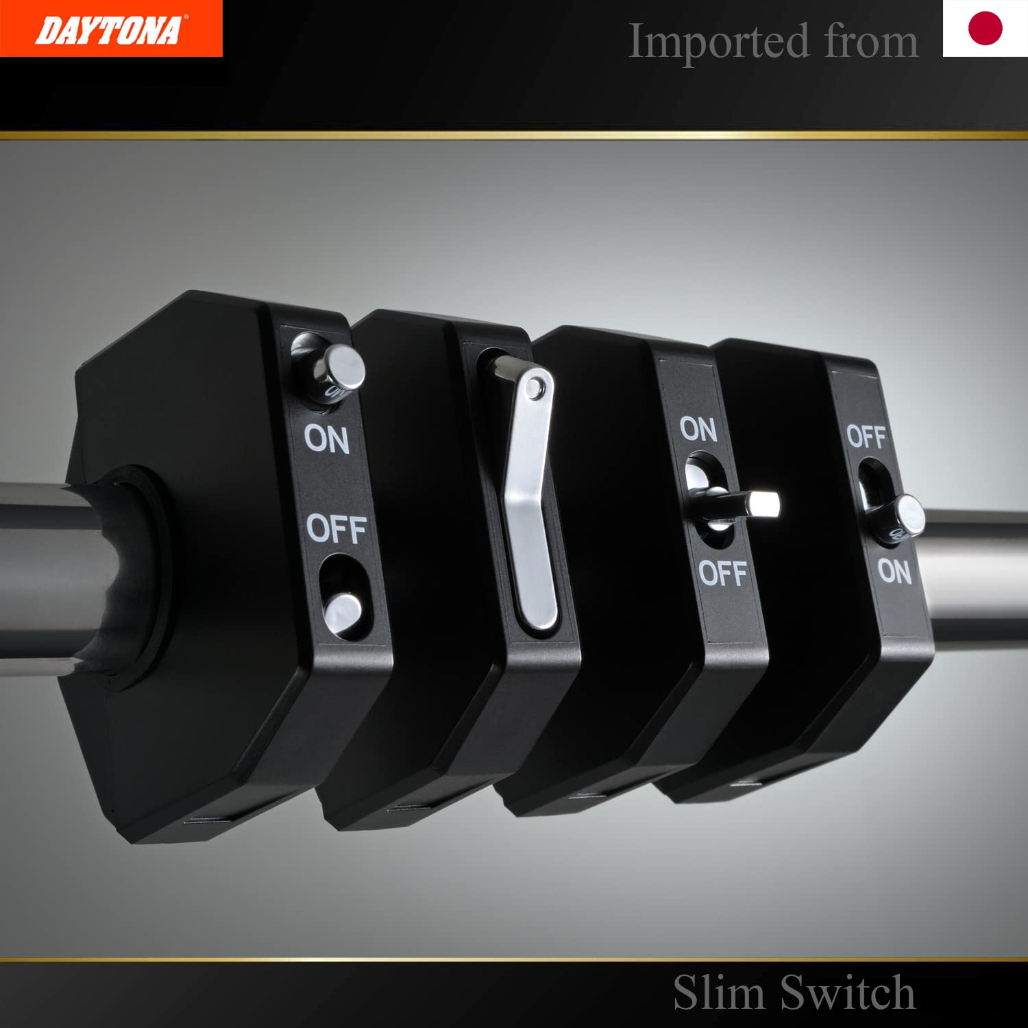 Amazon | デイトナ(Daytona) バイク用 スイッチ φ22.2/25.4用ハンドル