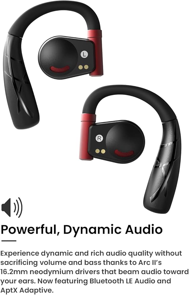 Amazon.com: Cleer ARC II Sport Open Ear Headphones, True Wireless