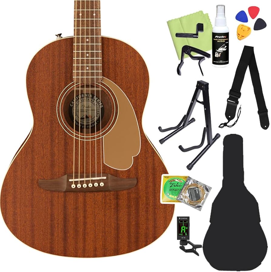 Amazon | Fender Sonoran Mini All Mahogany アコースティックギター