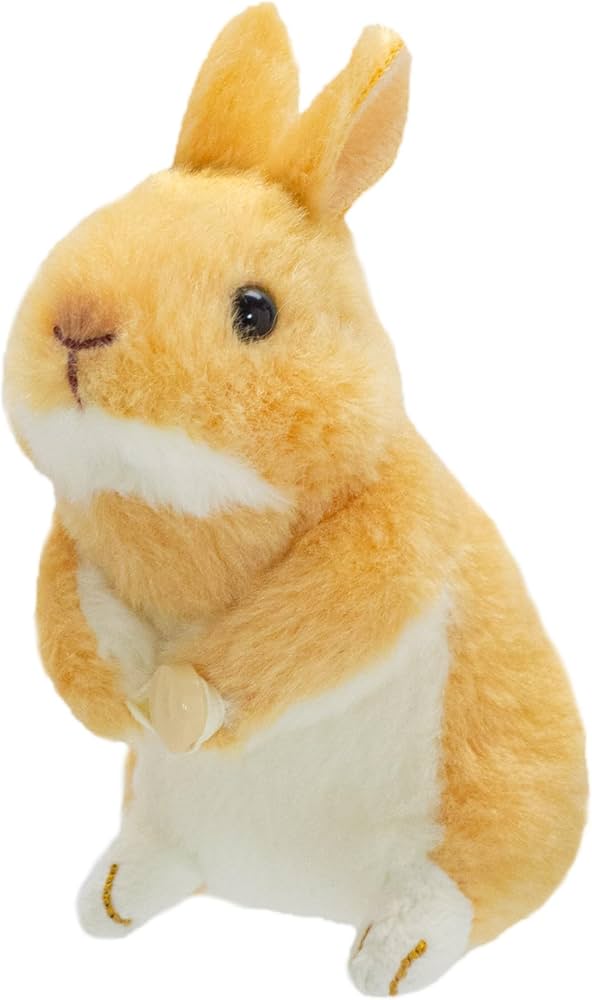 アンティーク 跳ねうさぎ ぬいぐるみ 黄色 アンティーク 跳ねうさぎ