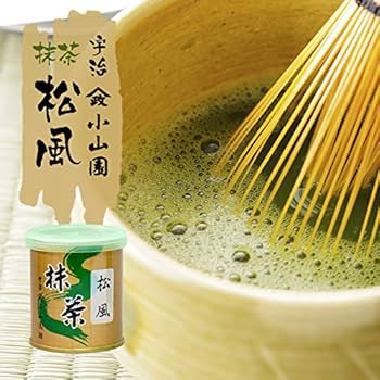 Amazon | 【山政小山園 高級宇治抹茶】抹茶 粉末 松風 30g×3缶セット