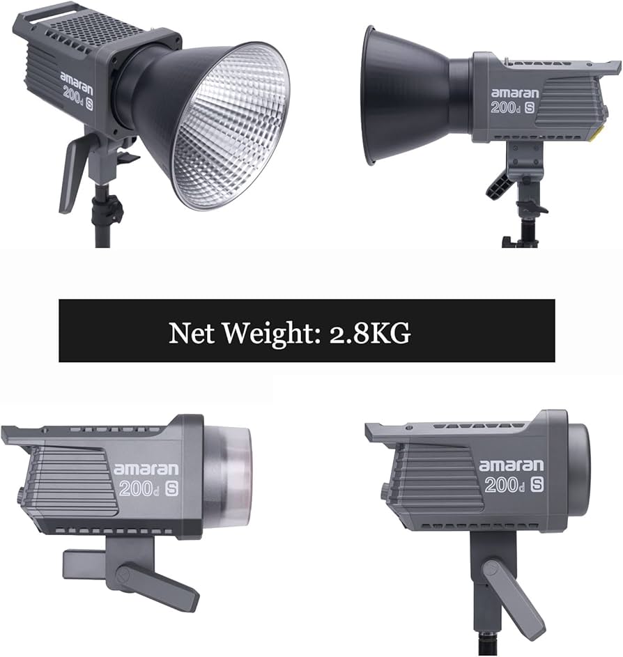 Amazon | Aputure Amaran 200d S + Light Dome SE ソフトボックス
