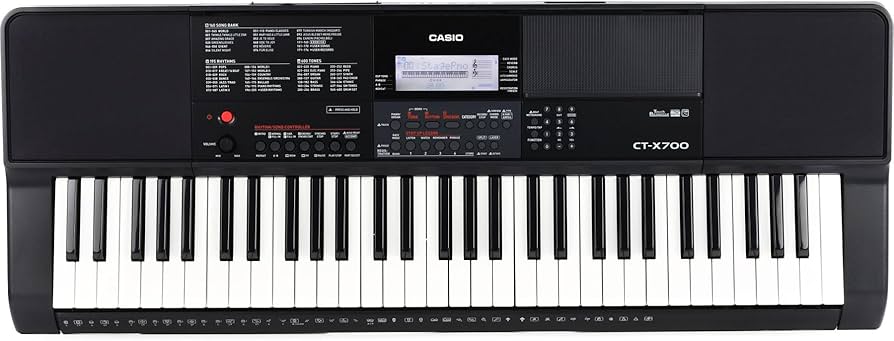 Amazon.com: Casio CT-X700 61-key Portable Arranger Keyboard with