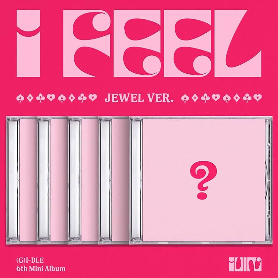 Amazon.com: (JEWEL CASE) GIRL (G) I-DLE [I FEEL] 6th Mini Album