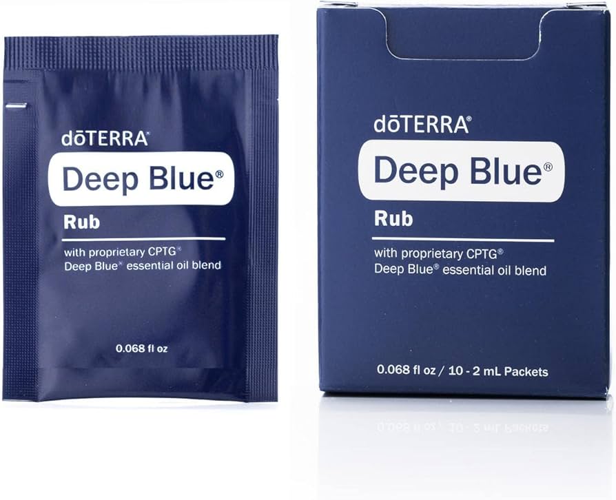 Amazon.com: doTERRA Deep Blue Rub Samples, 0.068 Fl Oz (Pack of 10