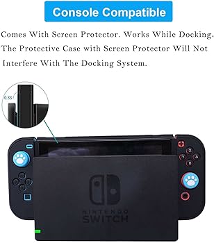 Amazon.com: COMCOOL Dockable Case for Nintendo Switch 3 in 1