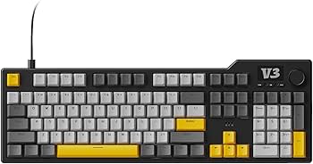 Amazon | FIRSTBLOOD AJAZZ AK35i V3 有線 104 キー フルサイズ