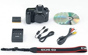 Amazon.com : Canon EOS 6D 20.1 MP CMOS Digital SLR Camera with 3.0