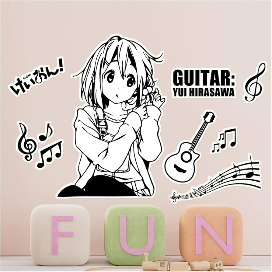 Amazon.co.jp: けいおん ステッカー シール 防水ステッカー 高精細画像