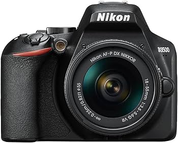 Amazon.com : Nikon D3500 DSLR Camera with 18-55mm Lens (1590) + 4K