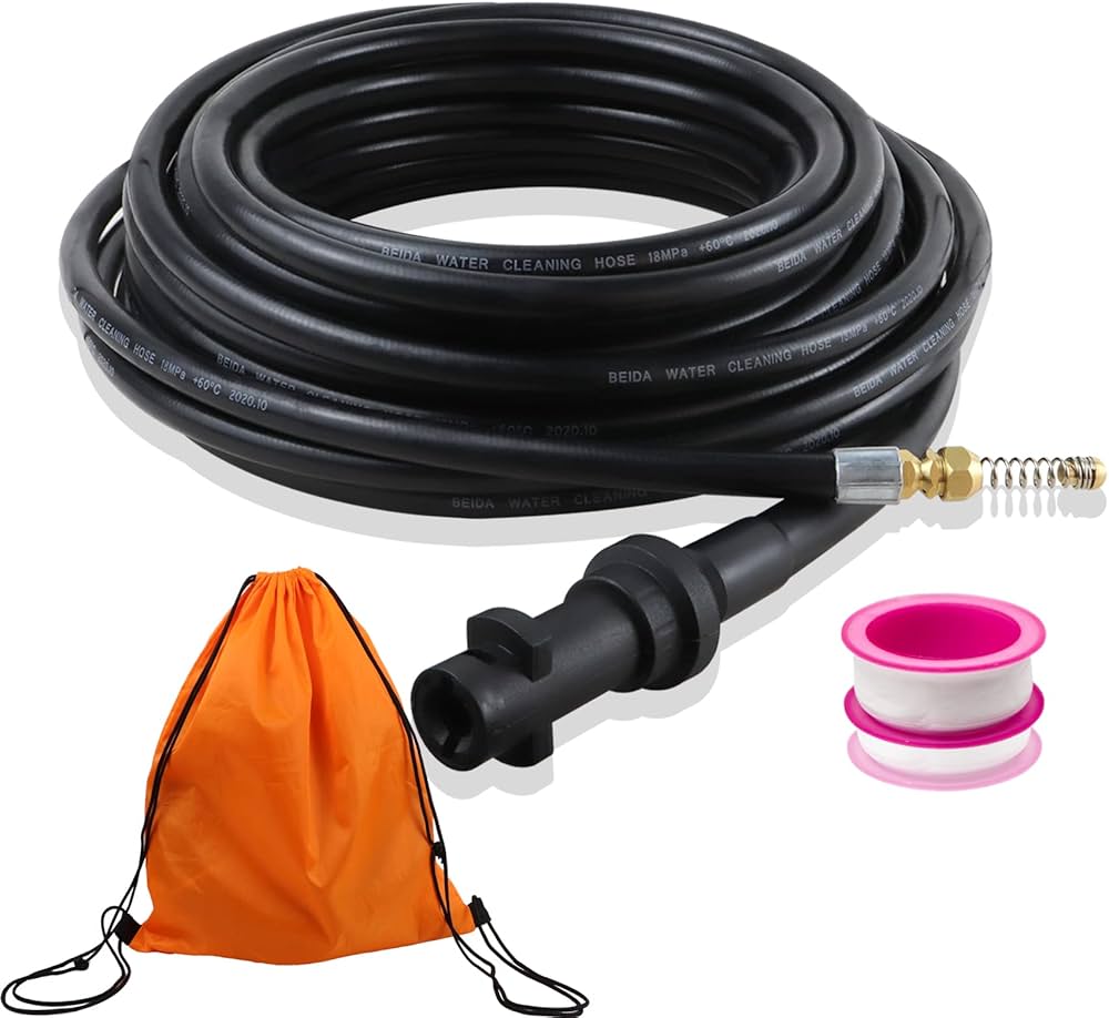 Amazon.co.jp: U/K パイプクリーニングホース 逆噴射【塩ビパイプも排