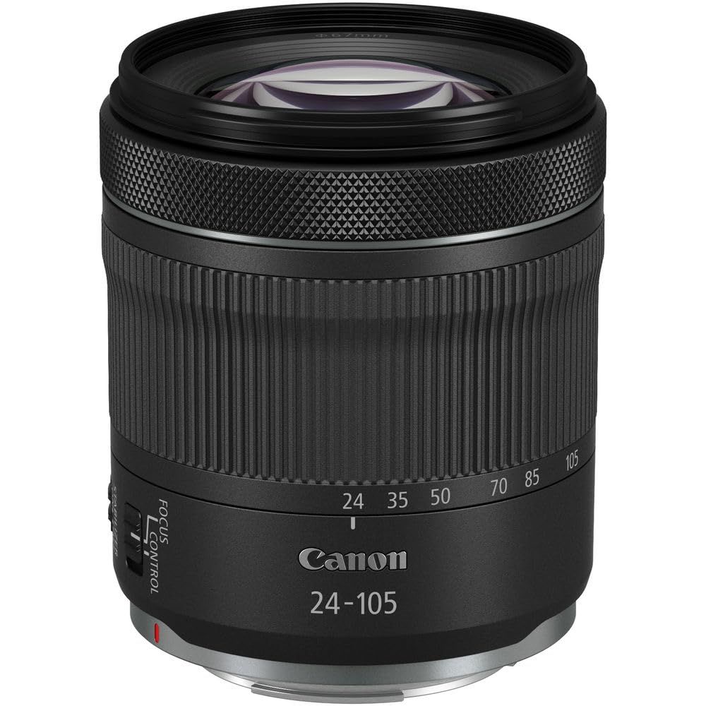 Amazon.com : Canon RF 24-105mm f/4-7.1 is STM Lens (4111C002) +