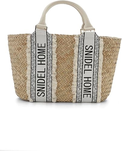 Amazon | [スナイデルホーム] ロゴテープかごバッグ SHGB252200