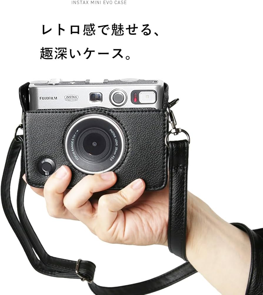 Amazon.co.jp: チェキ用ケース チェキフィルム instax mini evo ケース