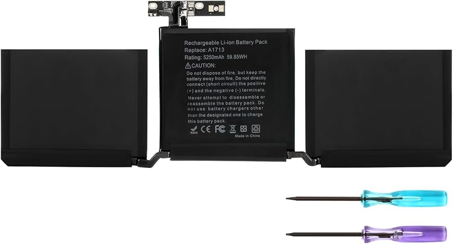 Amazon.com: Jalaxbeat A1708 Battery Replacement for MacBook Pro 13