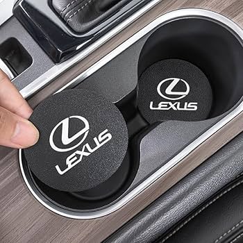 Amazon | レクサス 車用ノンスリップ コースター IS LX LC LS CT ES GS