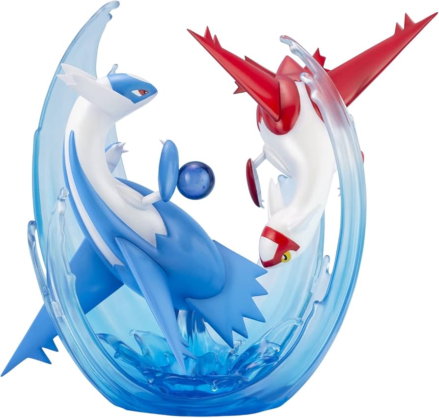 Amazon.co.jp: Pokemon Center Original Figure, Latias & Latios