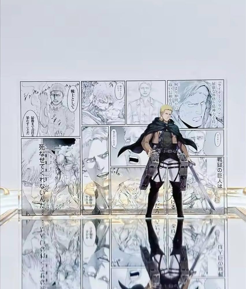 Amazon.co.jp: 進撃 アクリルスタンド アクスタ ライナー・ブラウン
