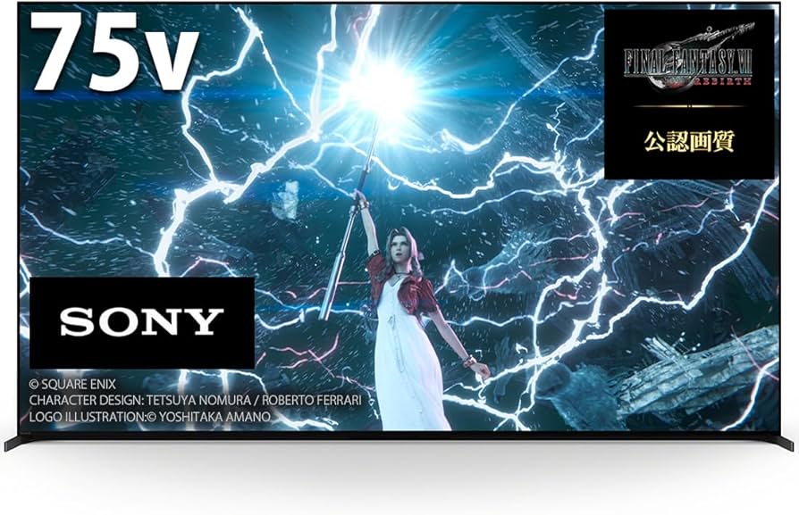 Amazon.co.jp: ソニー75V型 4K 液晶 Mini LED テレビ ブラビア XRJ