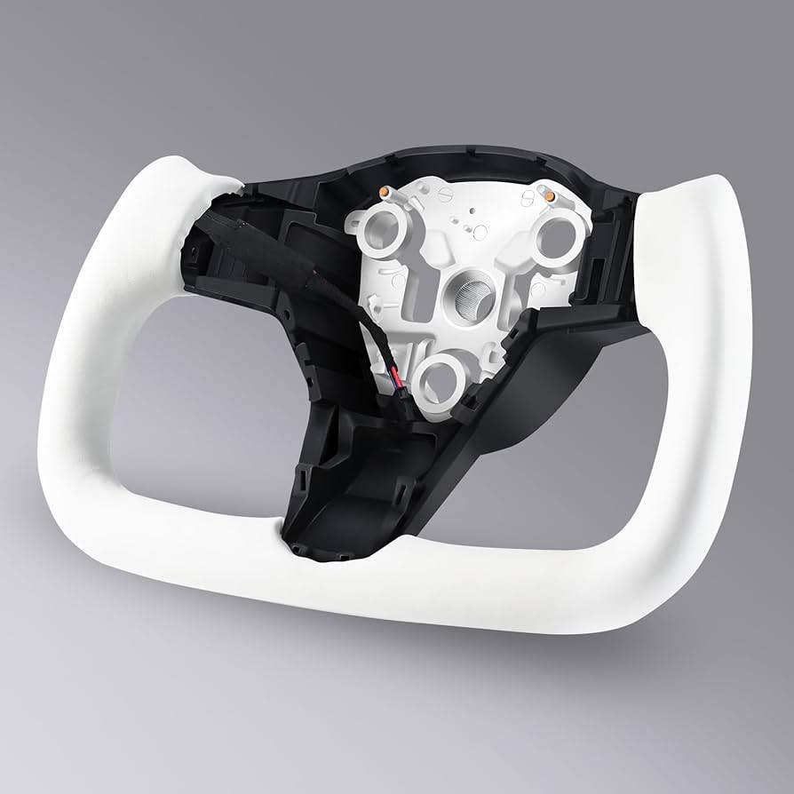 Amazon | [LOSCHEN] ヨークハンドル テスラに適用 モデルY2021-2024