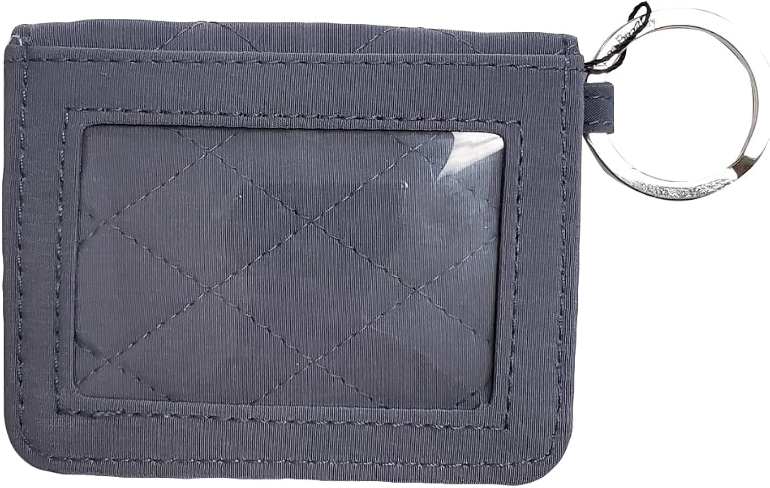 Amazon.com: Vera Bradley Campus Double ID Wallet (Carbon Gray
