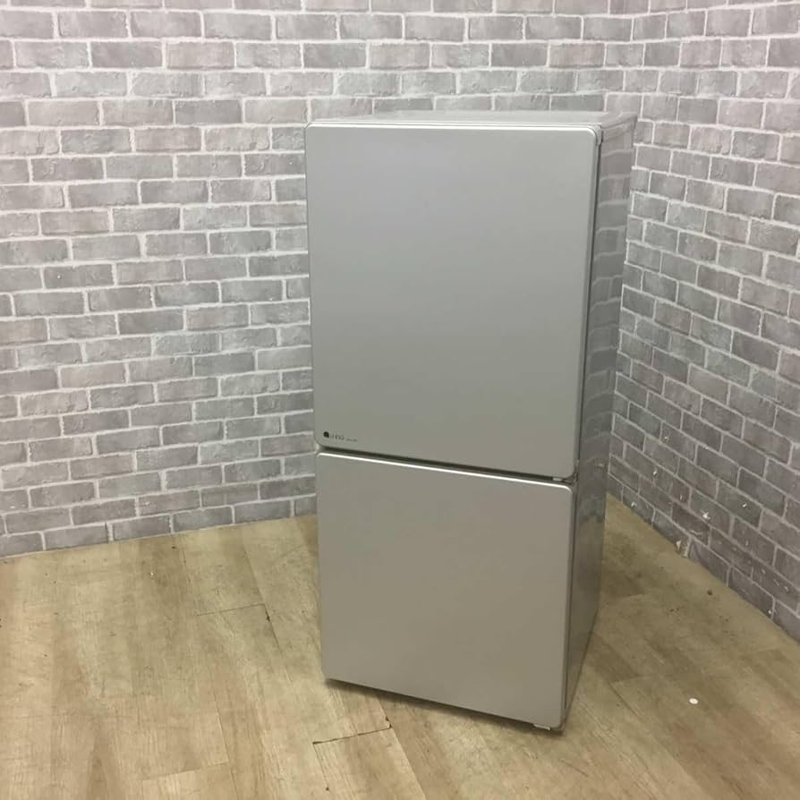 Amazon | ユーイング 110L 2ドア冷蔵庫（シルバー）【右開き】UING UR