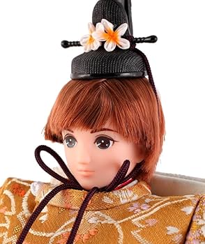 Amazon | 雛人形 リカちゃん 久月 ひな人形 収納飾り 三段飾り 五人