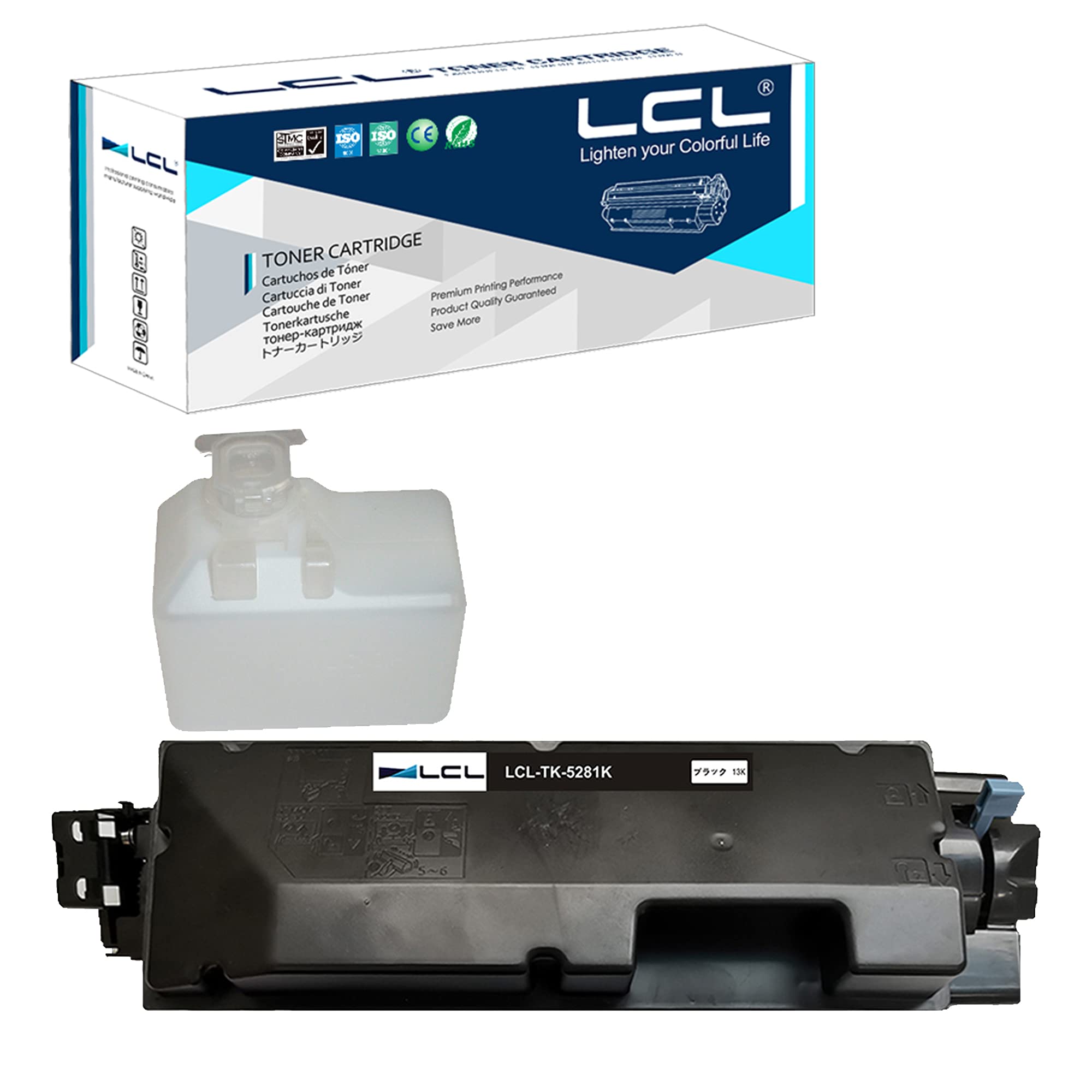 Amazon.co.jp: LCL Kyocera用 京セラ用 TK5281 TK-5281 TK-5281K 13000