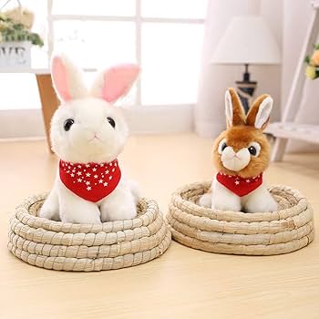 Amazon.co.jp: 超可愛いうさぎちゃんのぬいぐるみ 萌え兎 愛らしい