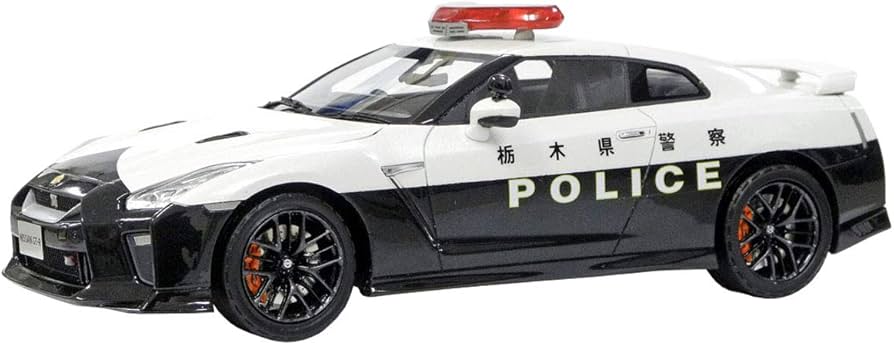 Amazon | モデラーズ 1/24 ニッサン GT-R パトロールカー 栃木県警察