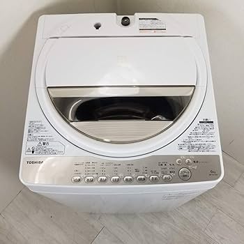 Amazon.co.jp: 東芝 全自動洗濯機 グランホワイト 6kg AW-6G3(W) AW