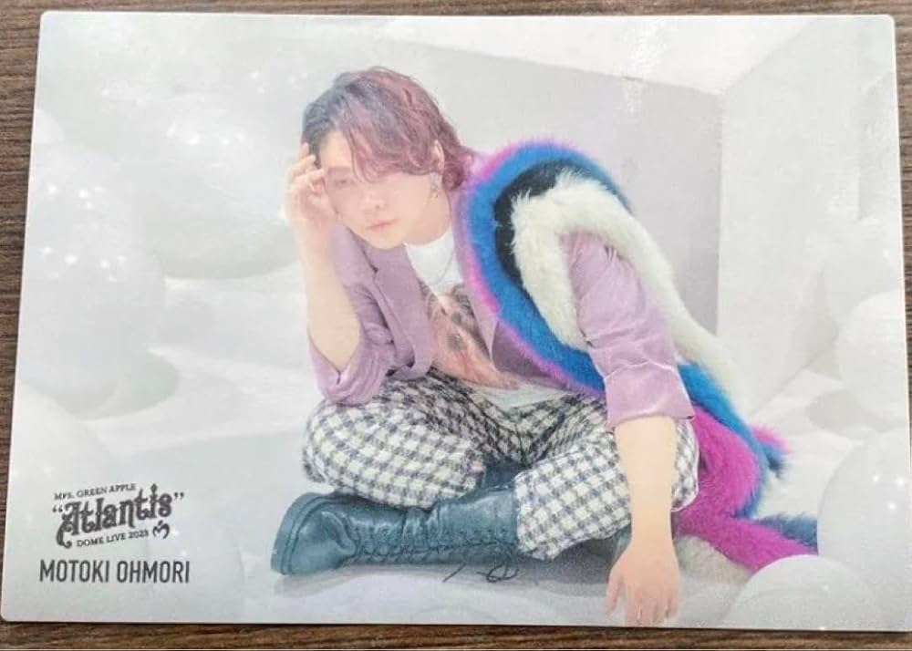 大森元貴 フォトカ ミセスグリーンアップルAtlantis 2枚 Amazon.co.jp