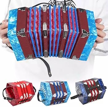 Amazon | 20キー 六角形アコーディオン 大人用 プロフェッショナル