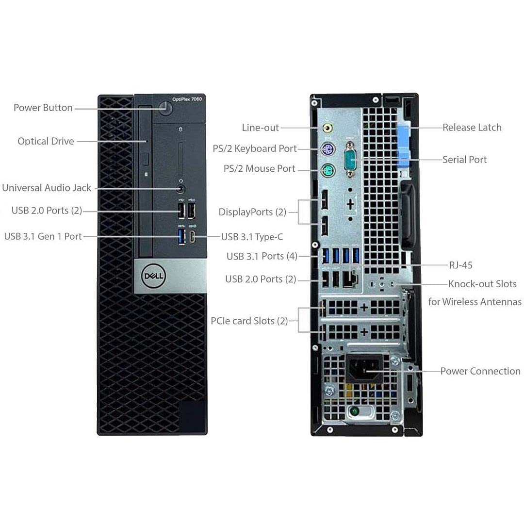 Amazon.com: DELL Optiplex 7060 SFF Desktop Computer PC | Intel 8th