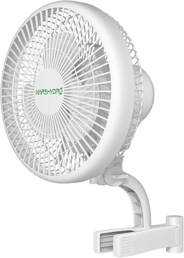 MarsHydro クリップオンファン 壁掛け扇風機