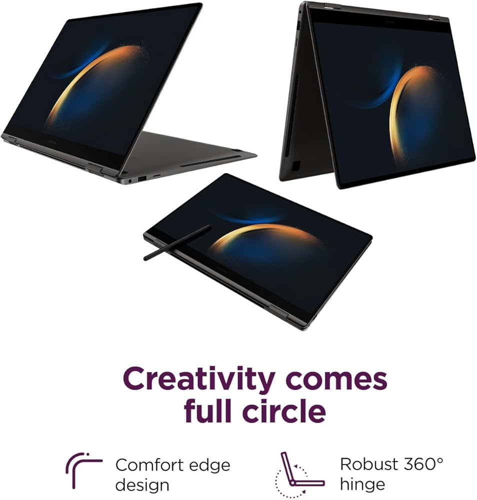 Amazon.co.jp: Samsung Galaxy Book3 Pro 360 2-in-1ノートパソコン(16