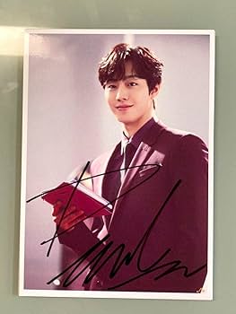 Amazon.co.jp: アンヒョソプ直筆サイン入り2Lサイズ写真‥Ahn Hyo-seop