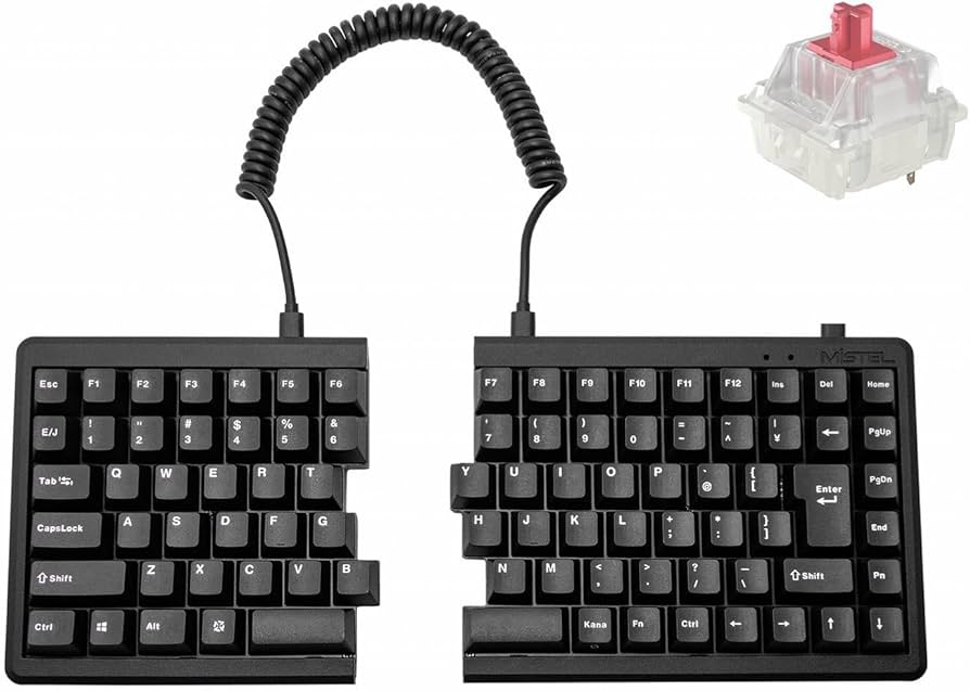 Amazon.co.jp: BAROCCOMiSTEL MD770 (日本語配列/静音赤軸) 分離型