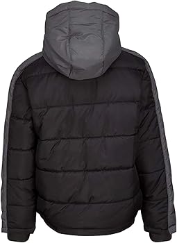 Amazon.com: Jordan Boys Youth Jumpman Puffer Layered Look Zip