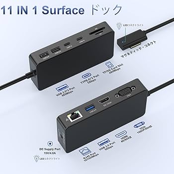 Amazon.co.jp: マイクロソフト Surfaceドック Surface Dock USB