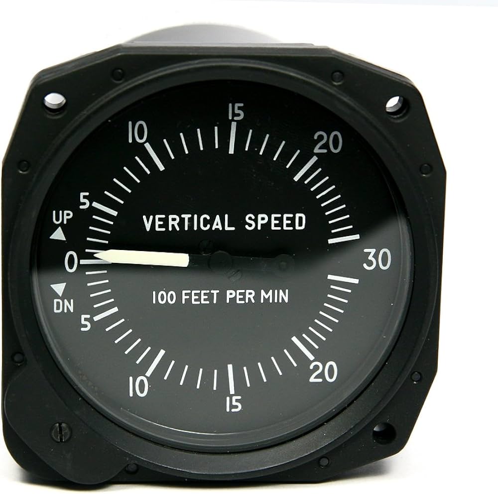 Amazon | 航空計器 昇降計 （3000FT/MIN） 3-1/8