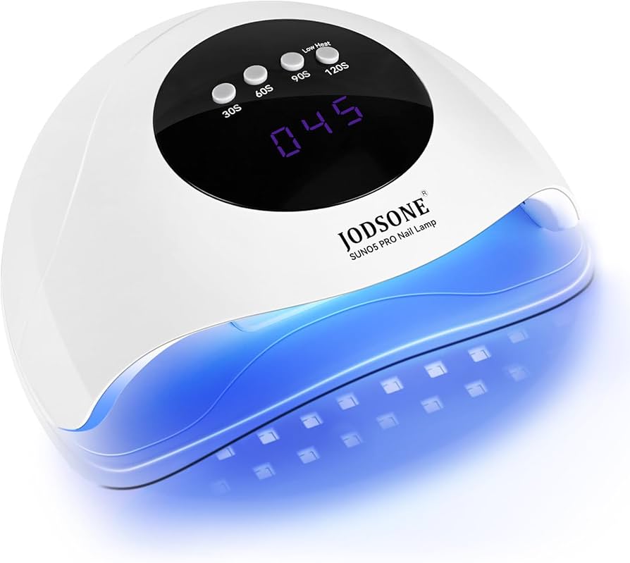 Amazon.co.jp: JODSONE ホワイト ジェルネイル ライト UV+LED 24灯