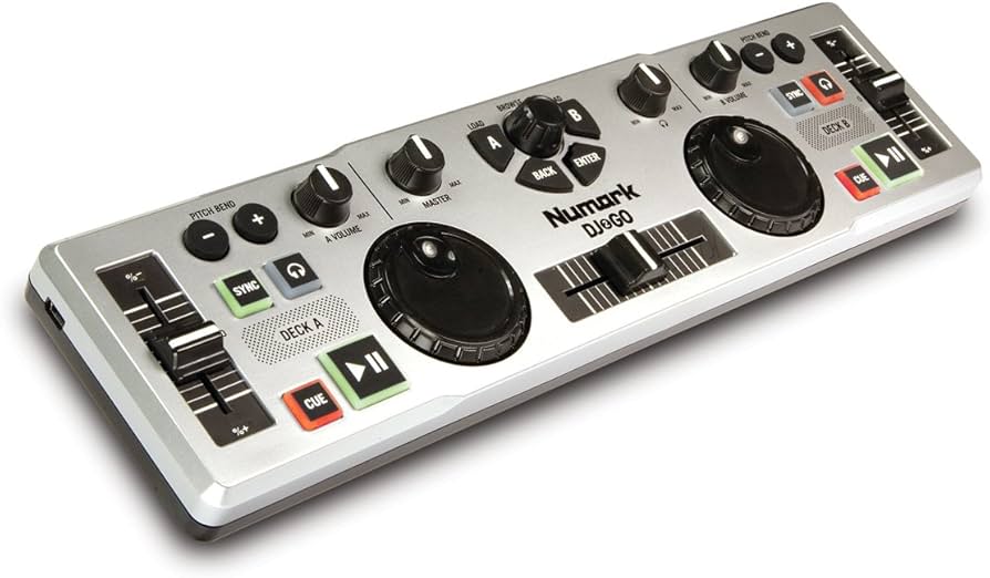 Amazon | Numark DJ用コントローラーNumark DJ2GO | DJコントローラー
