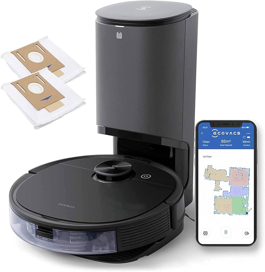 Amazon.com - ECOVACS N8+ Vacuum & Mop Robot with Advanced Laser