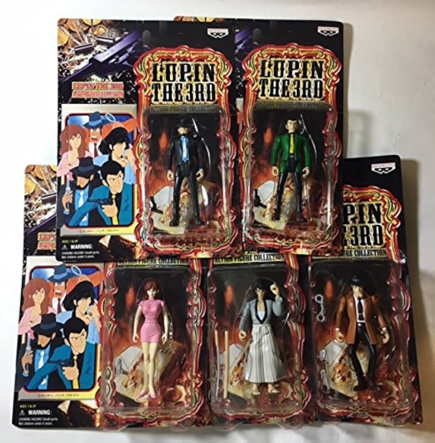 Amazon.co.jp: ルパン三世 アクションフィギュアコレクション 全5種