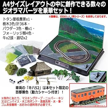 Amazon | Zショーティー キハ52-156首都圏色 ミニレイアウト2＆情景夏